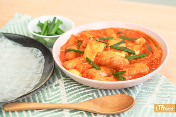 韓式辣炒年糕新食法！ 韓國超流行越南米紙年糕食譜　卡路里熱量更低包入香腸流心芝士