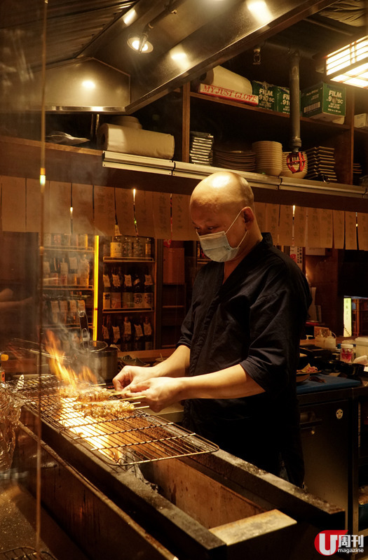 尖沙咀超地道燒鳥店 備長炭烤製│必吃燒鴿髀 燒白子 栃尾油揚