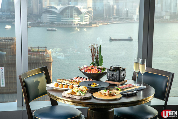 全球最佳景觀餐廳 Aqua 270 度海景 x 3.5hrs 香檳早午餐