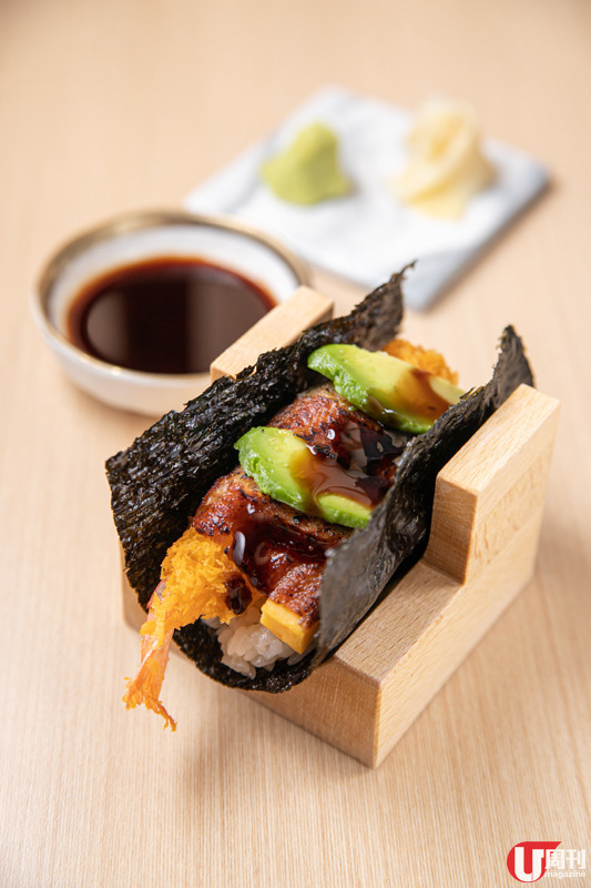 閣麟街型格美日手卷店 東京老舖紫菜開口手卷 / 打卡海膽杯