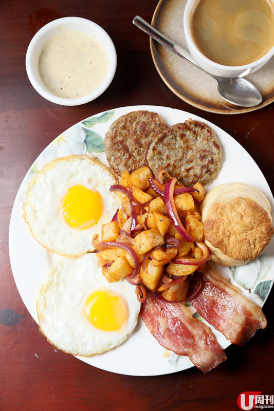 旺角復古美式快餐店 美國南部口味 / 重口味炸雞脆漢堡 / 炸牛扒