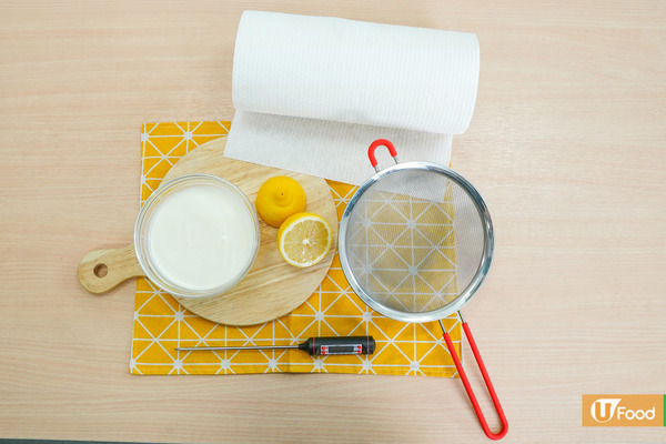 芝士食譜｜自製Mascarpone馬斯卡彭芝士食譜　兩種材料小工具在家輕鬆做／奶味香濃輕盈清新