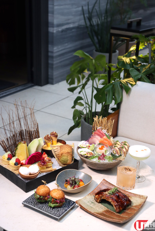 THE HARI 酒店空中花園 688 元 5 小時新派日菜 BRUNCH  