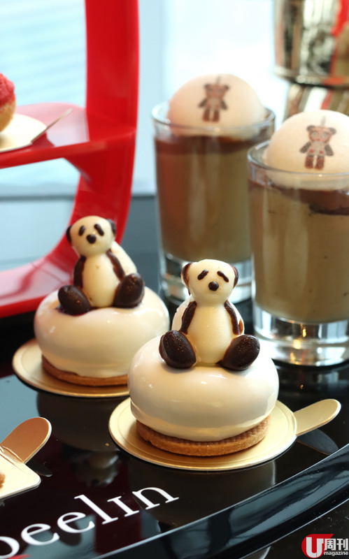 RITZ-CARLTON 熊貓下午茶 打卡熊貓層架奉客 / 打卡熊貓造型甜品