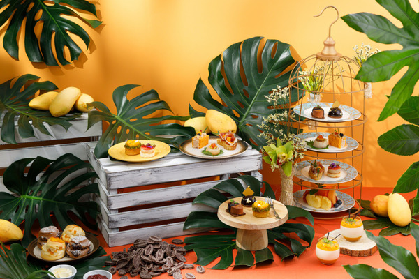 九龍香格里拉酒店推全新夏日主題下午茶    望海景歎芒果柚子吉士撻／朱古力芒果奶凍／鴨肝多士朱古力脆脆