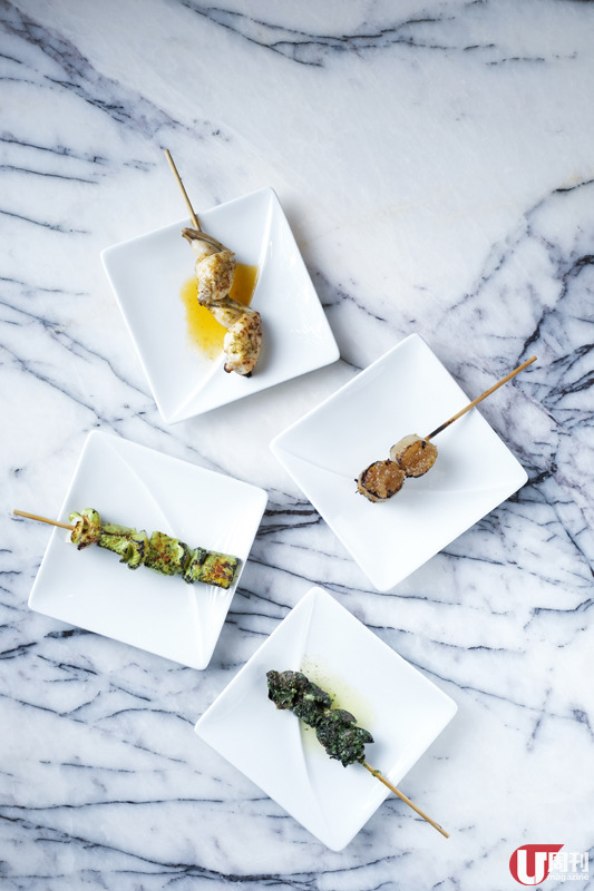 名廚 Olivier Elzer 亞洲技藝現代法國餐廳 / 獨創備長炭法菜串燒