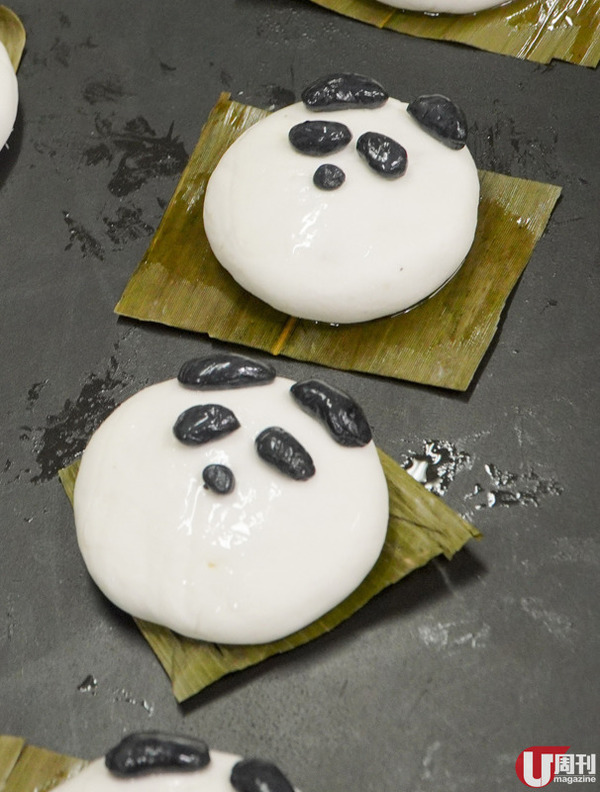 社企出品熊貓茶粿 基層婦女手作 / 有機材料製造