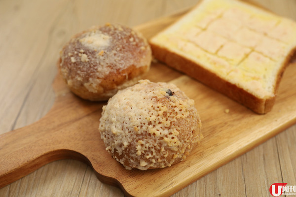 日產菠蘿包多士醬 自製菠蘿皮吐司 / 雙重酥脆牛角包