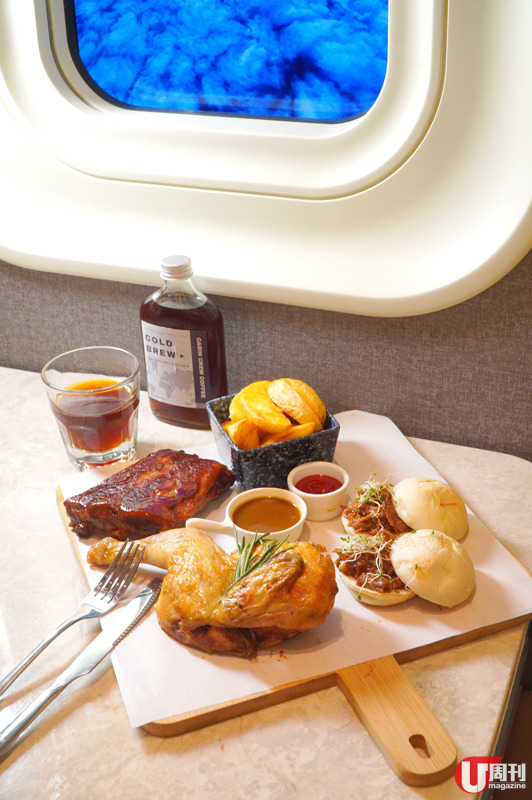 HOLLY BROWN 副線&nbsp; 飛行主題 CAFE / 歎頭等艙級數「飛機餐」