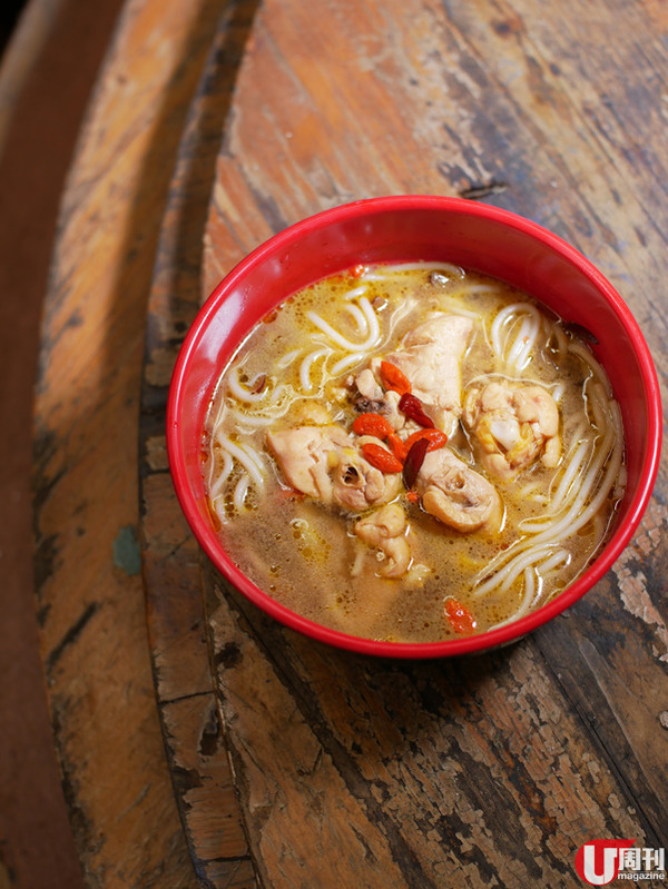 關注組爆紅!黃酒雞米線 熟食中心米線店 隱藏米線 Omakase