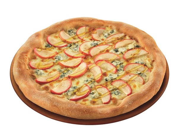 Pizza Hut推出全新「藍芝士香橙」口味   藍芝士蘋果／三藩市式手藝薄批／鬆軟綿密批底／空氣感十足！