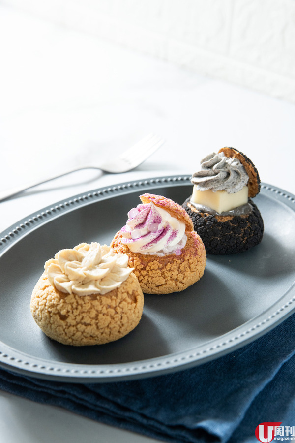 法國藍帶廚研製 港式糖水 × 菠蘿皮泡芙 / 激脆芋頭西米露口味