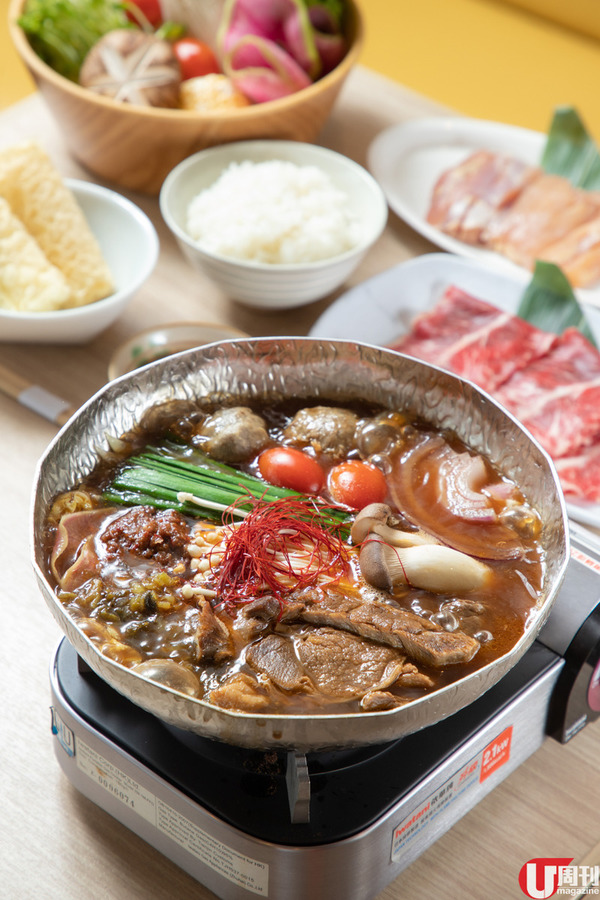 高質午市一人鍋 68 元起!歎安格斯牛壽喜燒 / 迷你部隊鍋