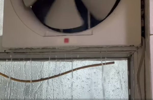 安裝師傅表示該問題是「死症」無解決方法。（Facebook「家居維修交流平台」影片截圖）