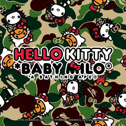A BATHING APE x Hello Kitty 2015年別注聯乘系列