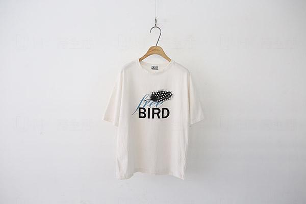 Cherrykoko Bird印字Tee 標準價:$278 優惠價: 8折