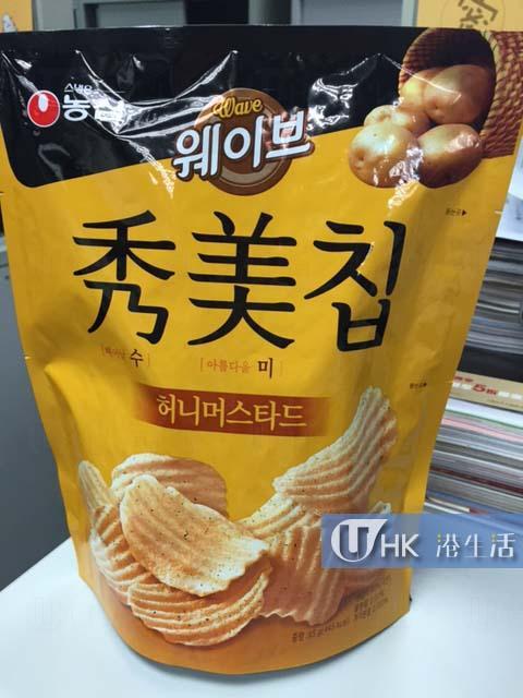 韓國大熱蜂蜜芥末味薯片　香港2間超市都有得買！