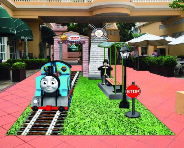  Thomas & Friends 3D車站布置