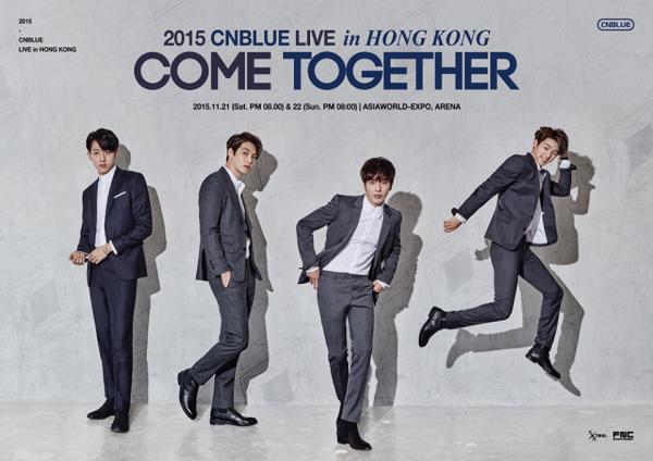 CNBLUE《COME  TOGETHER》Live in Hong Kong（圖：FB@CNBLUE）