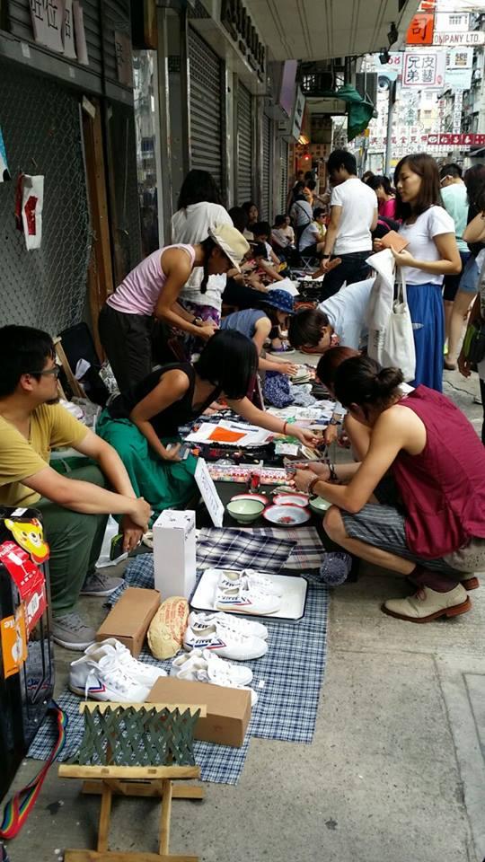大南街地攤 回味分享的時光(圖:fb@深水埗藝遊區)