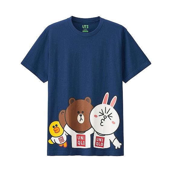 UNIQLO x LINE FRIENDS T恤開賣（圖：官網）