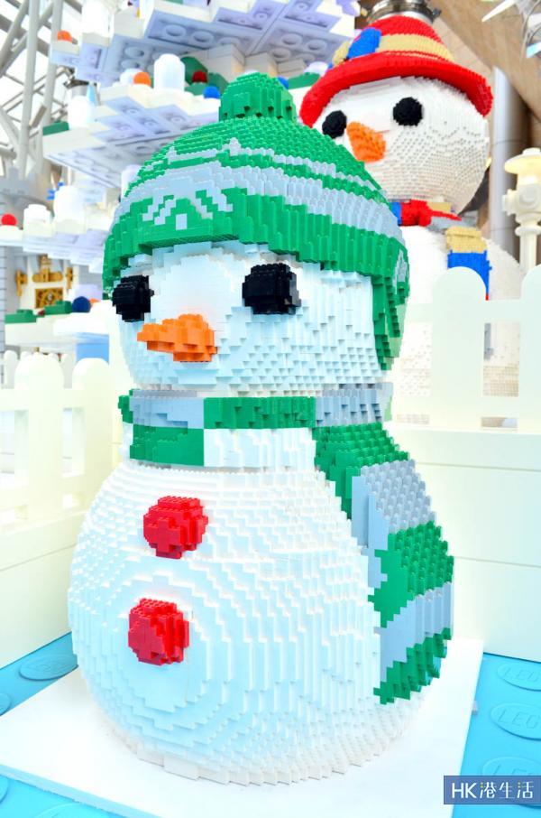 100萬塊LEGO顆粒構建！朗豪坊聖誕雪國9大打卡位率先睇