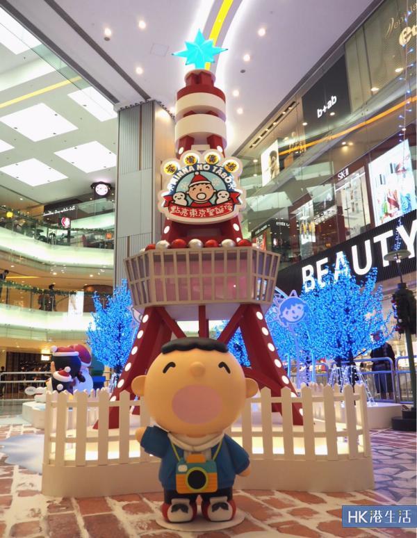 4.5米迷你版東京鐵塔！大口仔空運日式聖誕夜到港