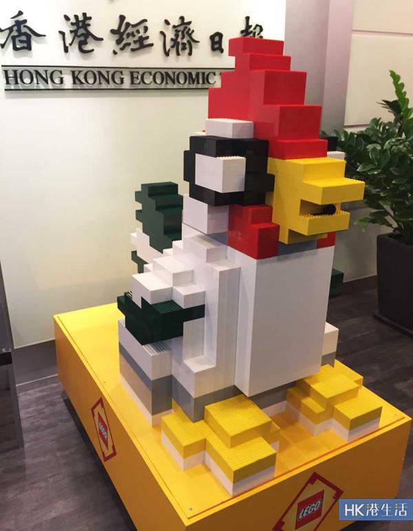 LEGO新年巡遊車  一連9日派迷你賀年雞