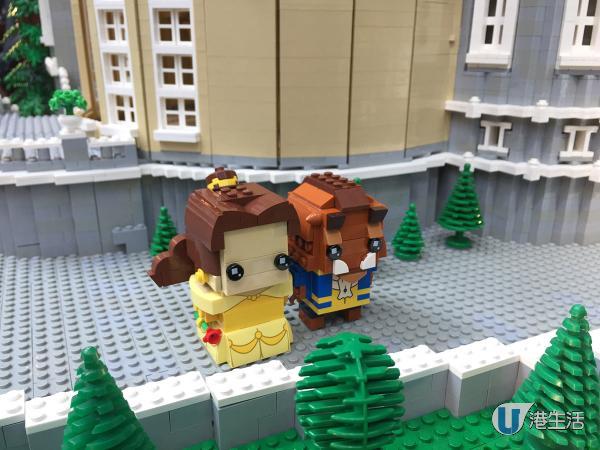 3月初香港首展！50萬塊LEGO顆粒《美女與野獸》城堡