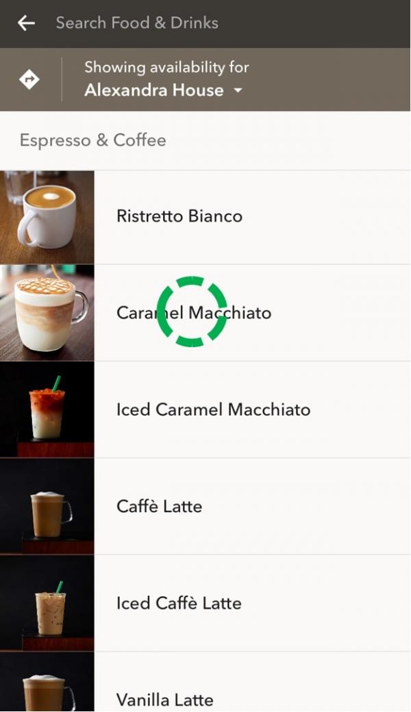 買咖啡唔使排隊　Starbucks新推手機app落單服務