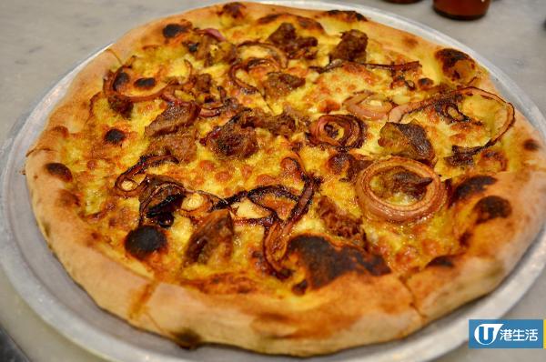意式餐廳向本地文化致敬　推出創新咖哩牛腩pizza