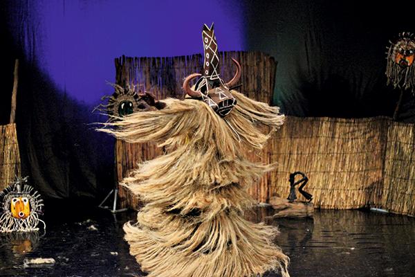 鼓樂舞蹈 Vs 非洲豎琴女詩人