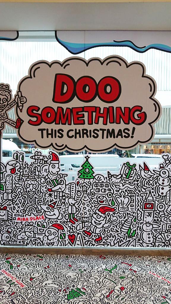 英國Mr. Doodle鬼馬塗鴉襲港 尖沙咀11月變身倫敦聖誕街！