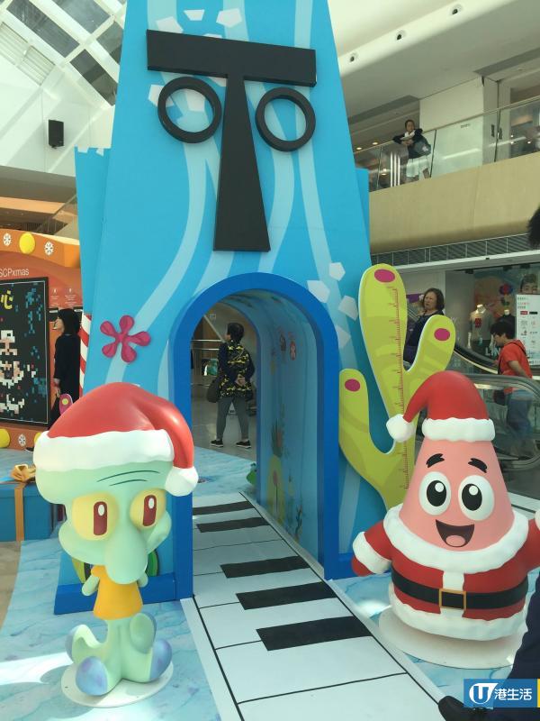 Q版海綿寶寶現身香港！聖誕巨型菠蘿屋/摩天輪+期間限定店
