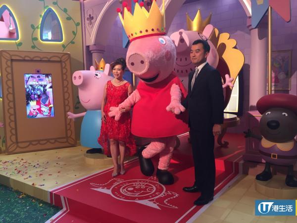 九龍灣Peppa Pig聖誕城堡！15呎音樂噴泉+期間限定店