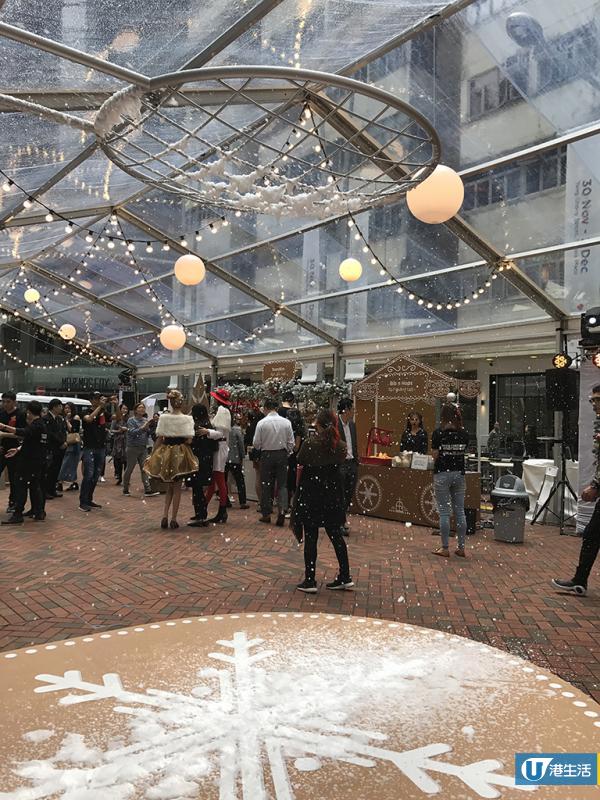 太古坊糖廠街聖誕市集登場 白色糖霜飄雪+巨型薑餅人足球機！ 
