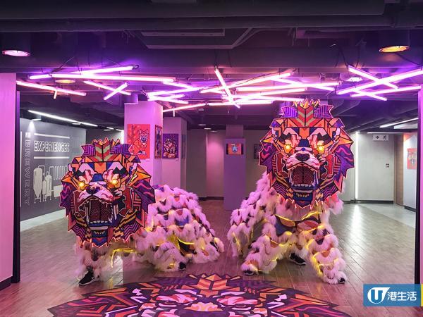 泰國塗鴉王Rukkit展覽登陸銅鑼灣 逾20幅動物塗鴉/Hip Hop舞獅！