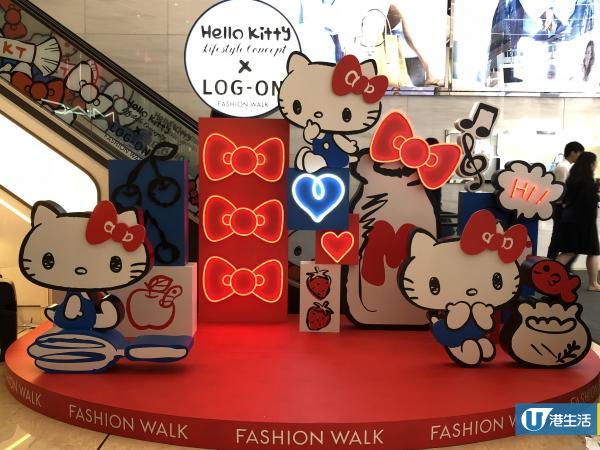 Hello Kitty主題限定店登陸4間Log-On！影相位+獨家精品率先睇