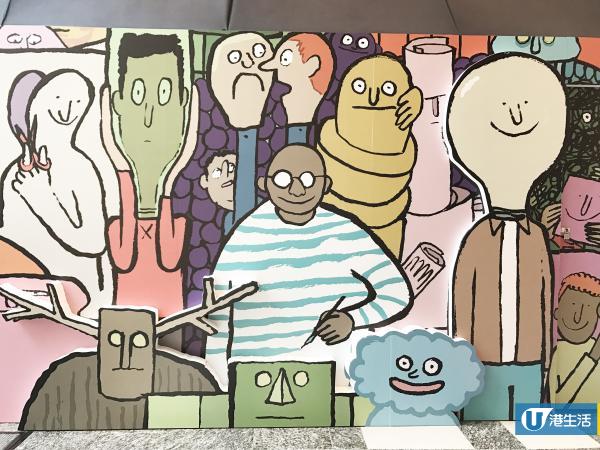 【尖沙咀好去處】免費睇得意燈泡人展覽　30幅搞笑插畫/5米高公仔