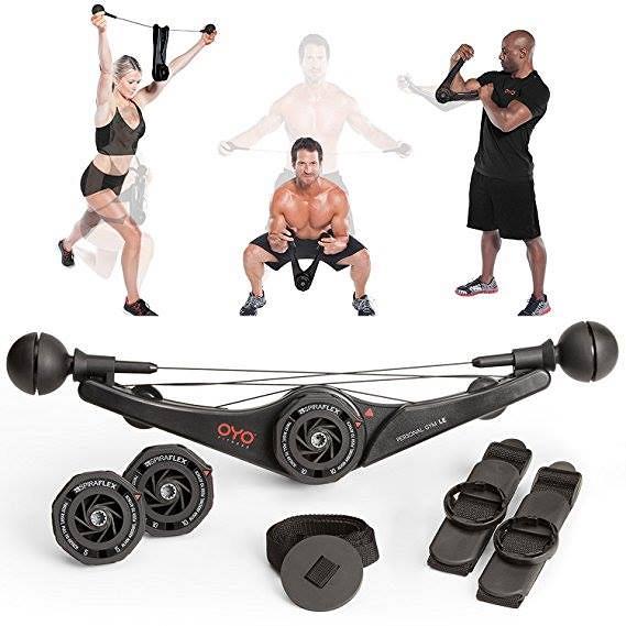 2磅重摺疊式健身器 9種鍛練方法/可訓練全身