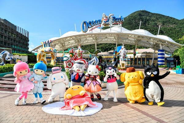 【海洋公園】布甸狗/Hello Kitty加盟海洋公園！全港最大型Sanrio哈囉喂登場