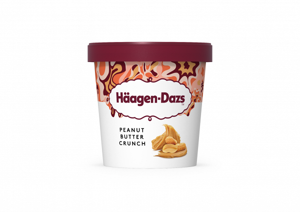 Häagen-Dazs新出2款花生果仁系列雪糕 　買雙球配窩夫筒多送一球自選口味