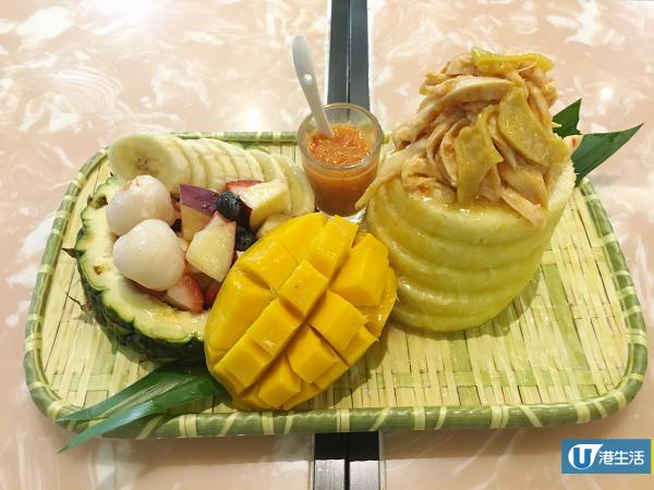 【沙田美食】新式泰國菜進駐　食勻軟殼蟹米紙卷/原個菠蘿手撕雞沙律