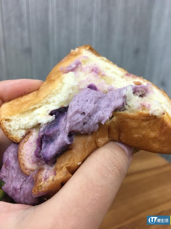 連鎖餅店推全新軟心麵包磚　爆餡雙重芝士/粒粒紫薯/流心奶黃口味