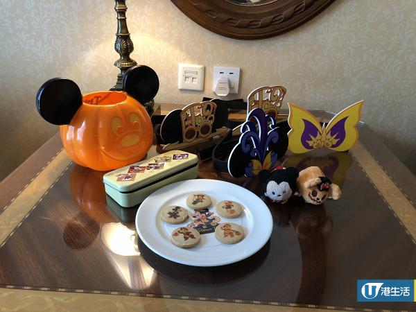 【迪士尼樂園】迪士尼阿Jack主題套房 米奇南瓜糖果籃+主題甜品