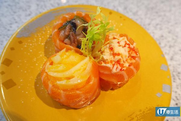 【荃灣美食】日式餐廳引入新幹線壽司列車　$33玉子鰻魚飯/焦糖三文魚腩