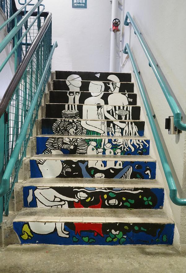 【上環好去處】PMQ元創方20道樓梯畫影相位 繪畫出地道美食/本土文化故事