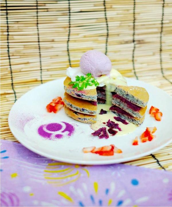 【尖沙咀美食】日本過江龍班戟店Gram限定新品 紫薯/和牛漢堡口味Pancake登場