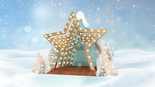【聖誕節2018】元朗Yoho Mall 4000呎冰雪樂園登場！100棵白色聖誕樹+16米滑梯