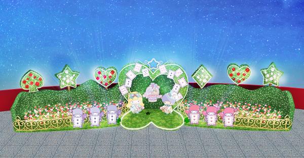 【聖誕節2018】Little Twin Stars樂園登陸MegaBox 粉紫聖誕樹/千朵LED玫瑰花
